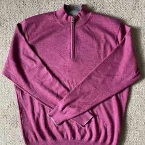 Peter Millar Cashmere Quarter Zip Sweater